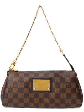 Louis Vuitton Damier Eva Chain Handbag